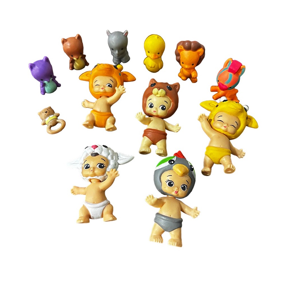 Twozies 12-Piece Collectable Mini Figures From Moose Toys